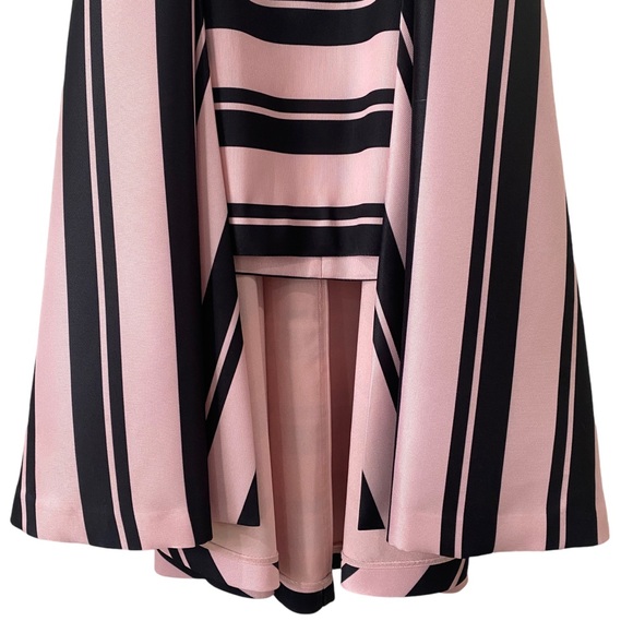 Halston Heritage Women's Hi-lo Printed Structured Skirt sz 2 - Picture 5 of 14